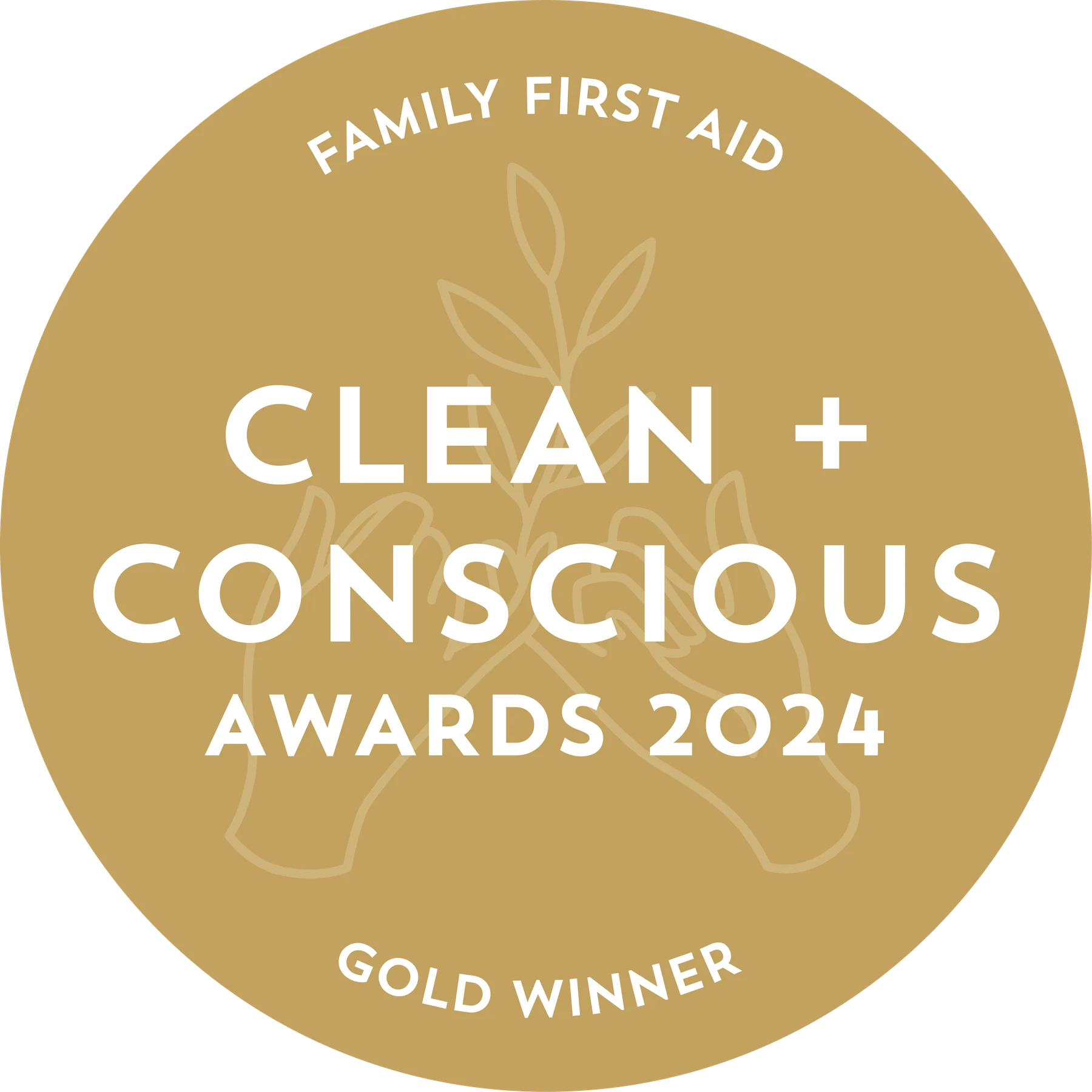 ULTIMATE — Clean + Conscious Awards 2024, Best Family First Aid, Gold Winner
