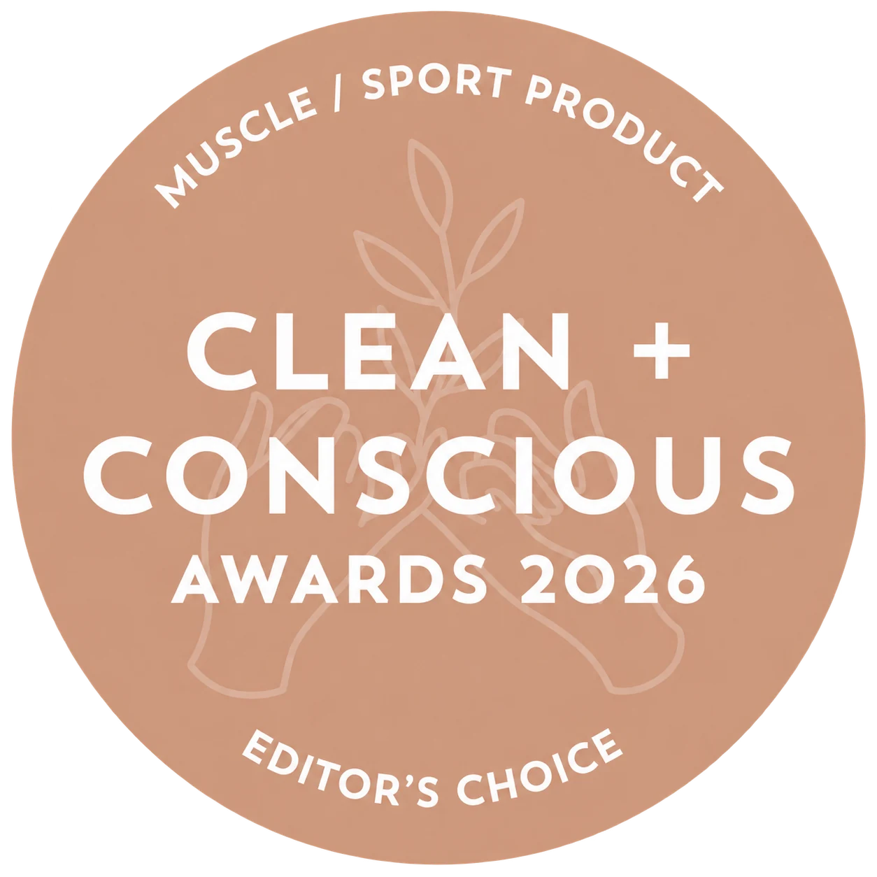 MUSCLE-AID — Clean + Conscious Awards 2026, Best Muscle / Sport Product, Editor’s Choice